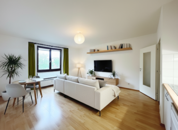 Vizualizace možného budoucího stavu  - Pronájem bytu 1+kk v osobním vlastnictví 31 m², Praha 5 - Stodůlky