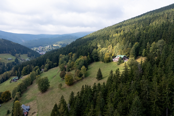 Prodej horského Penzionu Táňa na krásném místě v Peci pod Sněžkou, Velká Úpa II, čp. 154 – investice s potenciálem rozšíření. - Prodej ubytovacího zařízení 584 m², Pec pod Sněžkou