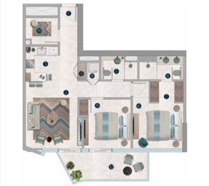 Prodej bytu 3+kk v osobním vlastnictví 95 m², Dubaj
