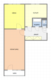 Prodej bytu 2+1 v osobním vlastnictví 57 m², Praha 10 - Záběhlice