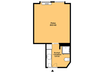 Prodej bytu 1+kk v osobním vlastnictví 29 m², Praha 4 - Nusle