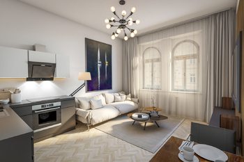 Prodej bytu 1+kk v osobním vlastnictví 29 m², Praha 4 - Nusle