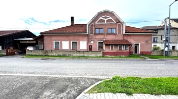 čelní pohled - Pronájem výrobních prostor 159 m², Mšeno 