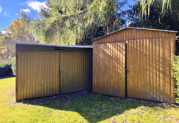 Garáž a kůlna - Prodej chaty / chalupy 76 m², Nejdek