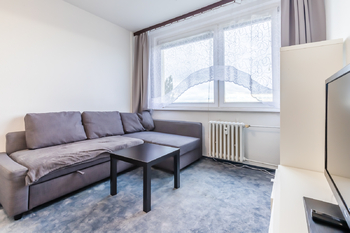 obývací pokoj - Prodej bytu 2+kk v osobním vlastnictví 47 m², Praha 6 - Ruzyně