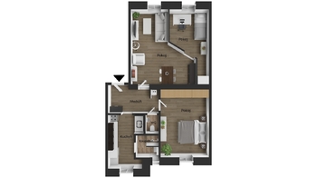 Pronájem bytu 3+1 v osobním vlastnictví 70 m², Opava