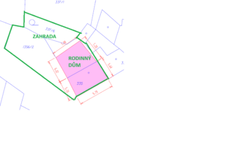 Situace - Prodej domu 145 m², Dětkovice