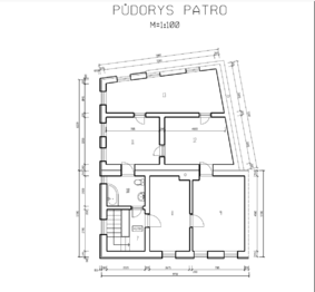 Půdorys 1.patra - Prodej domu 145 m², Dětkovice