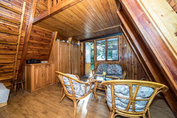 Obývací pokoj - Prodej chaty / chalupy 20 m², Košťany