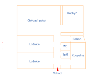 Pronájem bytu 3+kk v osobním vlastnictví 82 m², Kladno