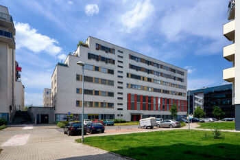 pohled z venku  - Pronájem bytu 2+kk v osobním vlastnictví 63 m², Praha 4 - Modřany