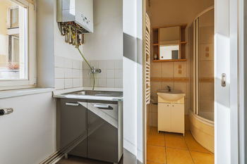 KOUPELNA - Pronájem bytu 1+1 v osobním vlastnictví 43 m², Praha 7 - Holešovice