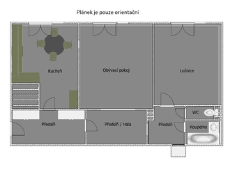 Pronájem bytu 2+1 v osobním vlastnictví 77 m², Praha 6 - Dejvice