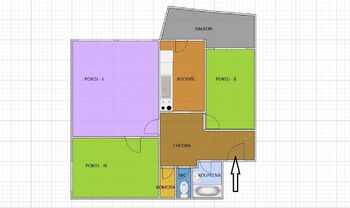Prodej bytu 3+1 v osobním vlastnictví 83 m², Hradec Králové