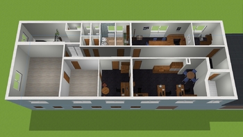 Pronájem kancelářských prostor 38 m², Nýdek