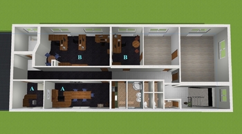 Pronájem kancelářských prostor 38 m², Nýdek