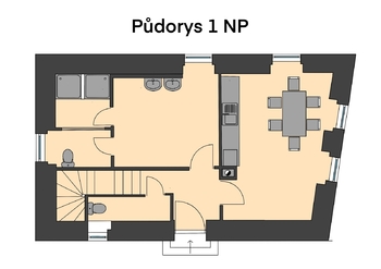 Prodej obchodních prostor 93 m², Jince
