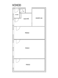 Prodej bytu 3+1 v osobním vlastnictví 84 m², Praha 1 - Nové Město