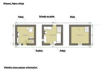 Prodej chaty / chalupy 34 m², Vrhaveč