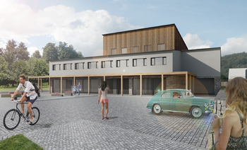 Vizualizace - Prodej ubytovacího zařízení 1770 m², Velké Karlovice