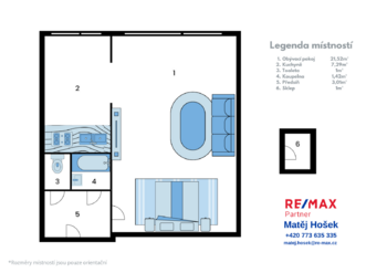 Prodej bytu 1+1 v osobním vlastnictví 32 m², Nymburk