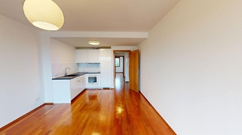 pokoj s kuchyňským koutem - Prodej bytu 1+1 v osobním vlastnictví 55 m², Praha 9 - Vysočany