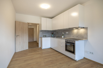 Kuchyně - Pronájem bytu 2+kk v osobním vlastnictví 46 m², Slaný
