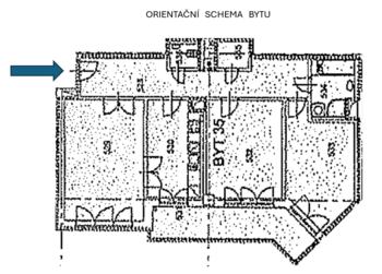 Prodej bytu 3+1 v osobním vlastnictví 108 m², Praha 10 - Záběhlice