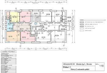 Půdorys jednotka č. 4. - Prodej bytu 3+1 v osobním vlastnictví 192 m², Otvovice