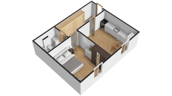 Prodej bytu 1+1 v osobním vlastnictví 45 m², Plzeň