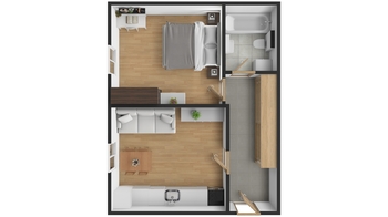 Prodej bytu 1+1 v osobním vlastnictví 45 m², Plzeň
