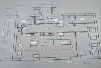 Pronájem obchodních prostor 145 m², Komárov