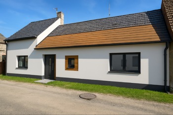 úprava fasády - chatgpt - Prodej domu 117 m², Ročov