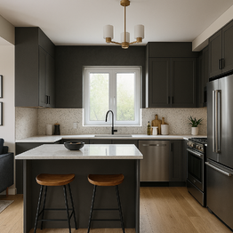 návrh kuchyně AI  - Prodej domu 117 m², Ročov