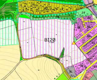 Prodej pozemku 3200 m², Slaný