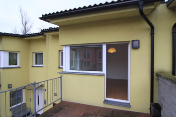 terasa u pokoje 3 v patře - Pronájem domu 150 m², Karlovy Vary