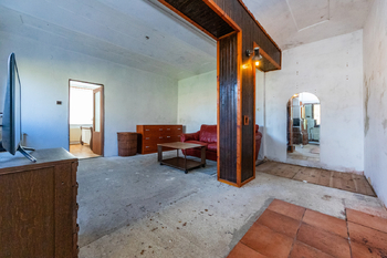 Prodej RD Červený Újezd_obývací pokoj - Prodej domu 88 m², Červený Újezd