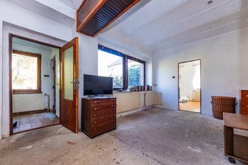 Prodej RD Červený Újezd_obývací pokoj - Prodej domu 88 m², Červený Újezd