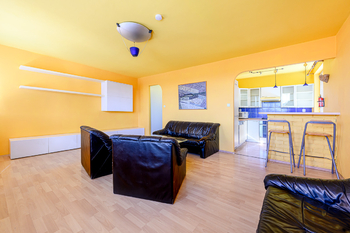 Obývací pokoj - Pronájem bytu 3+1 v osobním vlastnictví 69 m², Praha 4 - Krč