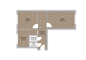 Prodej bytu 2+1 v družstevním vlastnictví 55 m², Ostrava
