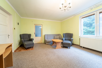 obývací místnost - Prodej domu 190 m², Vlkaneč