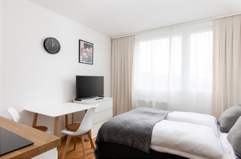 Prodej bytu 1+kk v osobním vlastnictví 21 m², Trmice