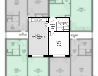 Prodej bytu 2+kk v osobním vlastnictví 42 m², Trmice