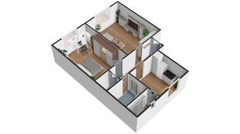 Prodej bytu 2+1 v osobním vlastnictví 60 m², Kolín
