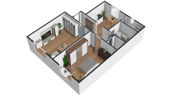 Prodej bytu 2+1 v osobním vlastnictví 60 m², Kolín
