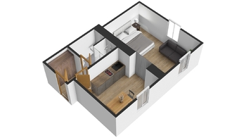 Prodej bytu 1+1 v osobním vlastnictví 31 m², Loučná pod Klínovcem