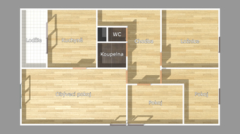 Prodej bytu 4+1 v osobním vlastnictví 86 m², Prachatice