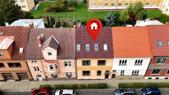 Pohled na dům - Prodej domu 179 m², Roudnice nad Labem