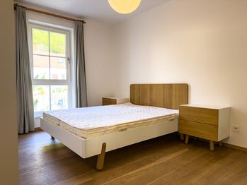 Ložnice 1 - Pronájem bytu 3+kk v osobním vlastnictví 74 m², Praha 6 - Lysolaje