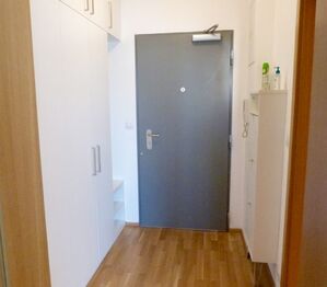 Předsíň - Pronájem bytu 1+kk v osobním vlastnictví 34 m², Praha 10 - Vinohrady